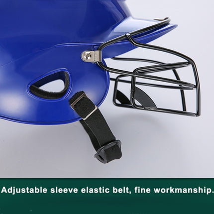 Head and Face Protection Baseball Helmet for Adults(Blue)-garmade.com