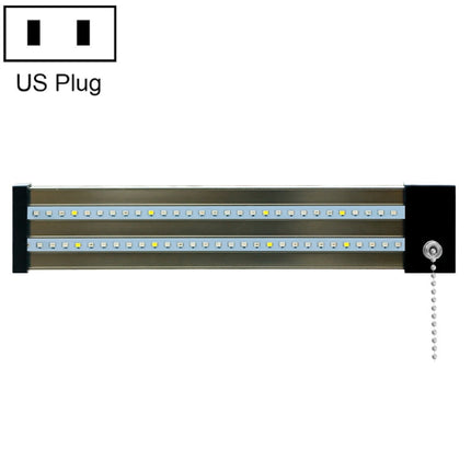 LED Growth Lamp Full Spectrum Plant Light Tube, Style: Small Double Row 30cm(US Plug)-garmade.com