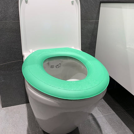 3 PCS EVA Thermal Adhesive Toilet Seat Washer, Colour: Green-garmade.com