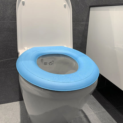 3 PCS EVA Thermal Adhesive Toilet Seat Washer, Colour: Blue-garmade.com