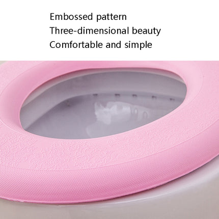 3 PCS EVA Thermal Adhesive Toilet Seat Washer, Colour: Pink-garmade.com