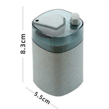 5 PCS MS-263 Press Toothpick Box Kitchen Gadget(Nordic Gray)-garmade.com