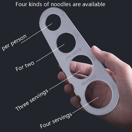 5 PCS MS-233 Stainless Steel Tape Device Noodle Ruler-garmade.com