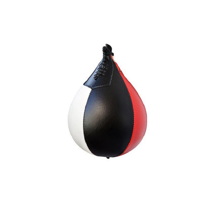 Suspended Pear-Shaped Boxing Speed Ball(Black Red White)-garmade.com
