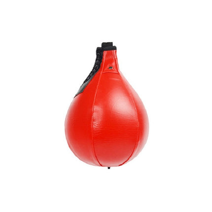 Suspended Pear-Shaped Boxing Speed Ball(Red)-garmade.com