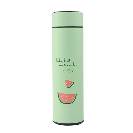 393 Mini Portable Smart Thermos Cup(Green Watermelon)-garmade.com