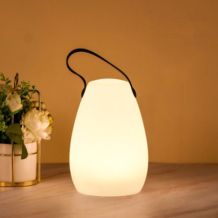 USB Charging Romantic Colorful Portable Night Light Support Remote Control(Round)-garmade.com