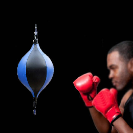Pear-Shaped Suspended Boxing Training Ball(Blue Black)-garmade.com