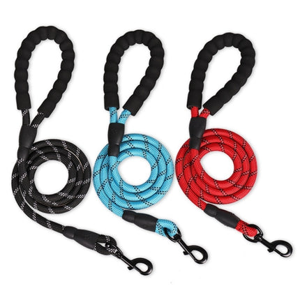 Pet Supplies Reflective Dog Pull Rope, Size: Long 150cm Thick 0.8cm(Sky Blue)-garmade.com