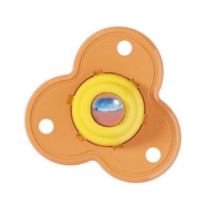 5 Packs Stainless Steel Stickable Universal Pulley, Specification: Pearle Bag 4PCS/Pack(Vital Orange)-garmade.com