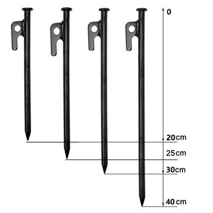 8 PCS 20cm Outdoor Camping Windproof Fixed Canopy Ground Nails-garmade.com