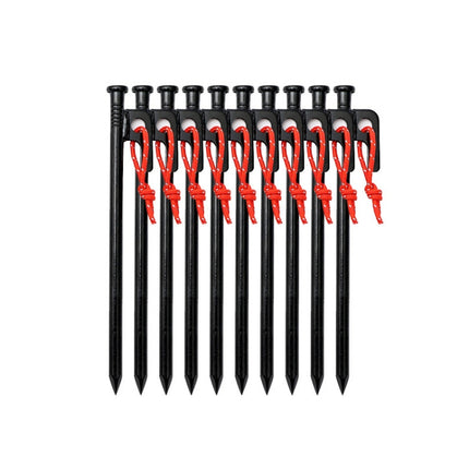 10 PCS 20cm Outdoor Camping Windproof Fixed Canopy Ground Nails-garmade.com