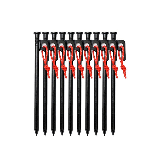 10 PCS 25cm Outdoor Camping Windproof Fixed Canopy Ground Nails-garmade.com