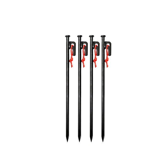 4 PCS 30cm Outdoor Camping Windproof Fixed Canopy Ground Nails-garmade.com