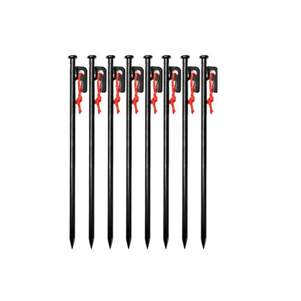 8 PCS 30cm Outdoor Camping Windproof Fixed Canopy Ground Nails-garmade.com