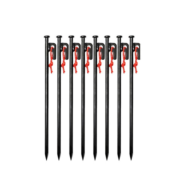 8 PCS 30cm Outdoor Camping Windproof Fixed Canopy Ground Nails-garmade.com