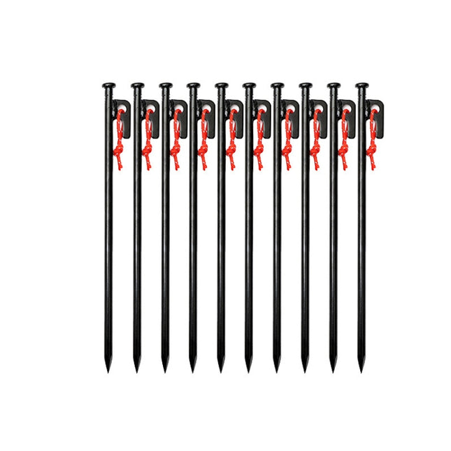 10 PCS 30cm Outdoor Camping Windproof Fixed Canopy Ground Nails-garmade.com