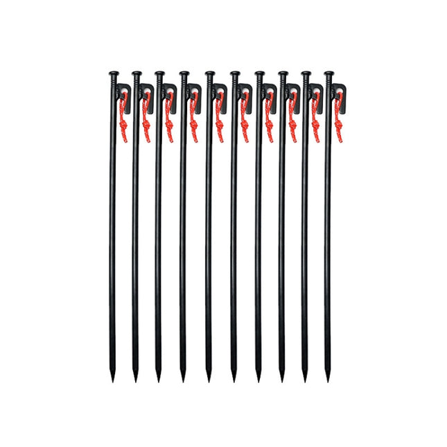 10 PCS 40cm Outdoor Camping Windproof Fixed Canopy Ground Nails-garmade.com