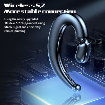M520 Ear-mounted Stereo Bone Conduction Sports Bluetooth Earphone(Pink)-garmade.com