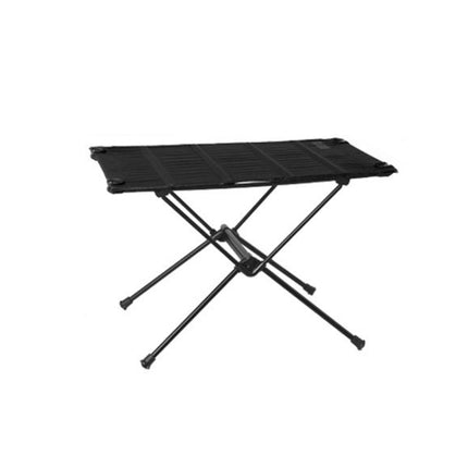 ShineTrip A378 Outdoor Camping Oxford Cloth + Alloy Folding Table(Black)-garmade.com