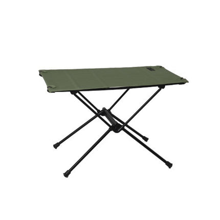 ShineTrip A378 Outdoor Camping Oxford Cloth + Alloy Folding Table(Army Green)-garmade.com