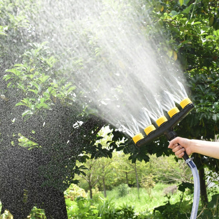 DKSSQ Gardening Watering Sprinkler Nozzle, Specification: 5 Head With 1 inch/1.2 inch Interface-garmade.com