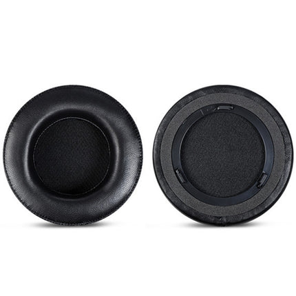 2 PCS 001 Headset Earmuffs with Snap-fit for Corsair Virtuoso RGB, Spec: Black Lambskin-garmade.com