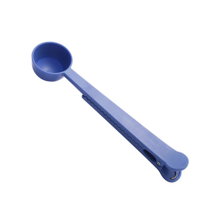 10 PCS Kitchen Plastic Multifunctional Measuring Spoon Sealing Clip(Blue)-garmade.com