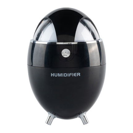 Y18 Mini USB Bedroom Spray Bright Night Lamp Humidifier(Black)-garmade.com