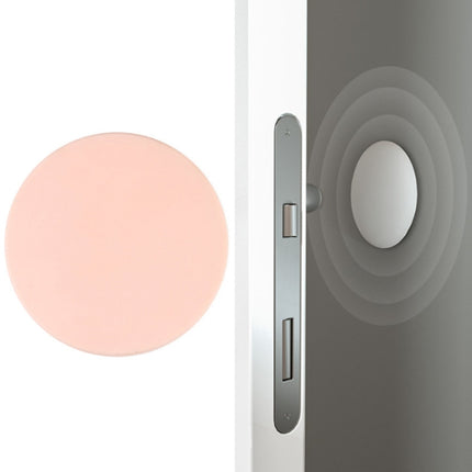 20 PCS Silent Anti-Collision Silicone Pad For Door Handle, Size: 5cm Round Pink-garmade.com