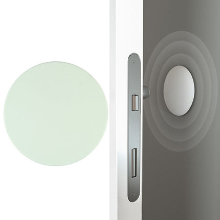 20 PCS Silent Anti-Collision Silicone Pad For Door Handle, Size: 5cm Round Green-garmade.com