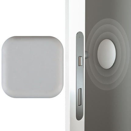 20 PCS Silent Anti-Collision Silicone Pad For Door Handle, Size: 4.5cm Square Gray-garmade.com