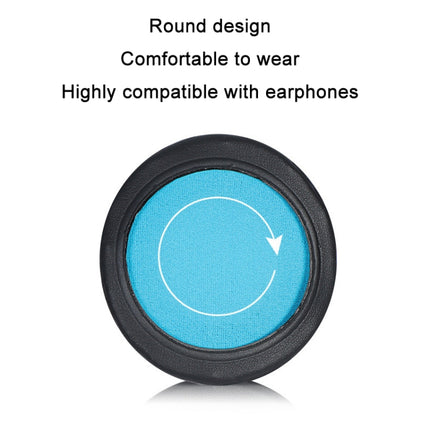 1 Pair Headset Sponge Earmuffs for Audio-Technica ATH-S200BT(Black+Gray)-garmade.com