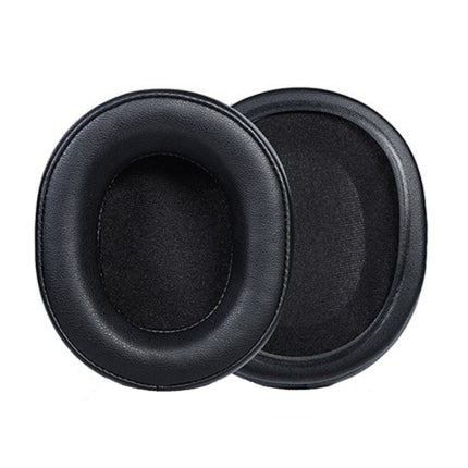 2 PCS Headset Protein Leather Earmuffs for Audio-Technica ATH-WS660BT(Black)-garmade.com