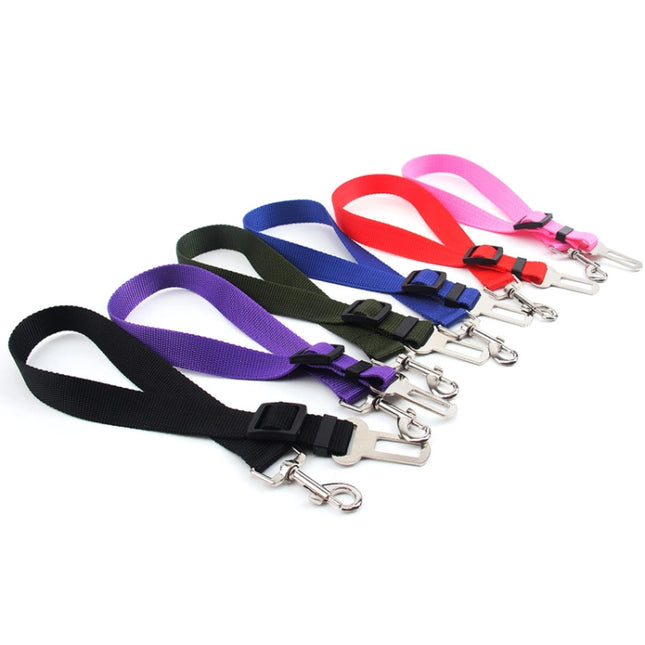 10 PCS Car Seat Pet Buckle Safety Belt, Color Random Delivery-garmade.com