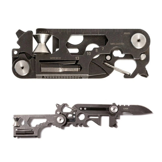 30 In 1 Outdoor Survival Folding EDC Tool(Pocketool)-garmade.com
