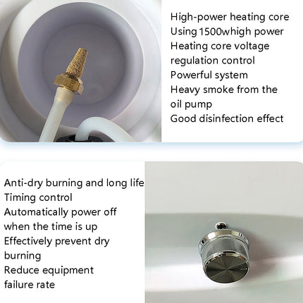 Mist Air Spray Cleaner Disinfectant Air Purifier, Power Plug: US Plug 110V(White)-garmade.com
