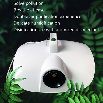 Mist Air Spray Cleaner Disinfectant Air Purifier, Power Plug: UK Plug(White)-garmade.com