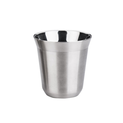 304 Stainless Steel Coffee Capsule Cup Double Insulation Coffee Cup, Style: Large Single Cup-garmade.com