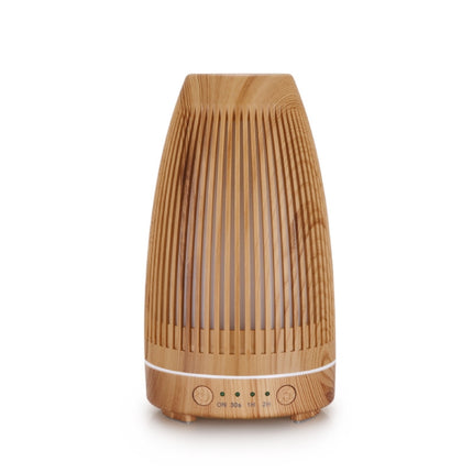 STB-103 Atmosphere Colorful Light Humidifier Aroma Diffuser(Light Wooden Grain)-garmade.com