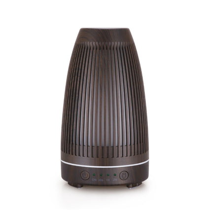 STB-103 Atmosphere Colorful Light Humidifier Aroma Diffuser(Deep Wooden Grain)-garmade.com