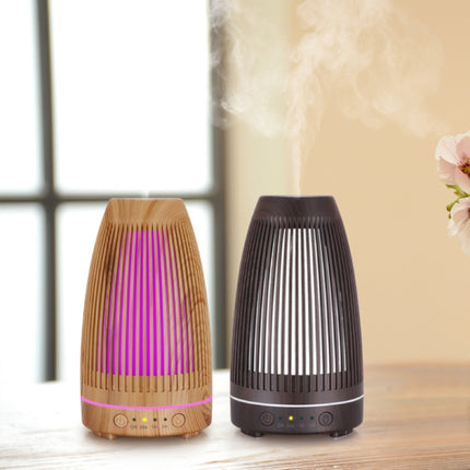 STB-103 Atmosphere Colorful Light Humidifier Aroma Diffuser(Light Wooden Grain)-garmade.com