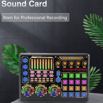 GAX-X8 Live Microphone Equipment Sound Card-garmade.com