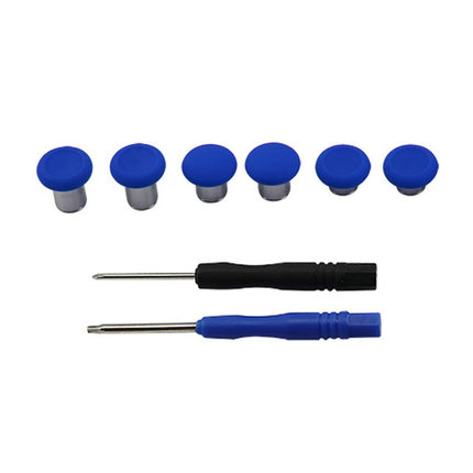 6 PCS Button Accessories For PS4 / Switch / Xbox One(Blue)-garmade.com