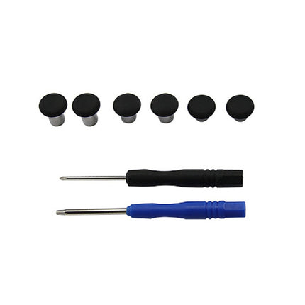 6 PCS Button Accessories For PS4 / Switch / Xbox One(Black)-garmade.com