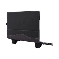 Multifunctional PU Leather Laptop Case With Stand Function, Color: 15.6 inch Black-garmade.com