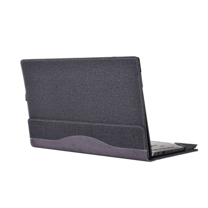PU Leather Laptop Protection Sleeve For HP Spectre X360 15-EB(Black)-garmade.com