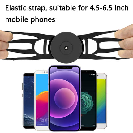 M-8 Multi-Functional 360 Rotating Bicycle Phone Frame(Black)-garmade.com