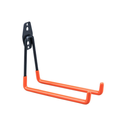 2 PCS 630 Large Square Garage Hook Warehouse Storage Dip Metal Hook(Bright Orange)-garmade.com