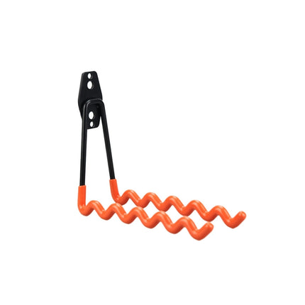 2 PCS 630 Big Wave Garage Hook Warehouse Storage Dip Metal Hook(Bright Orange)-garmade.com